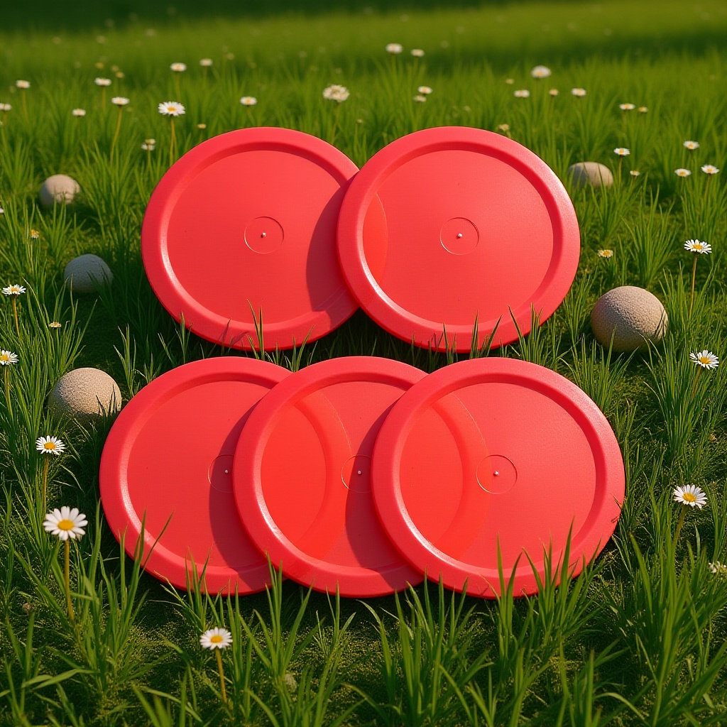 Air Hockey Table - 5Pcs Air Hockey Pucks Plastic Table