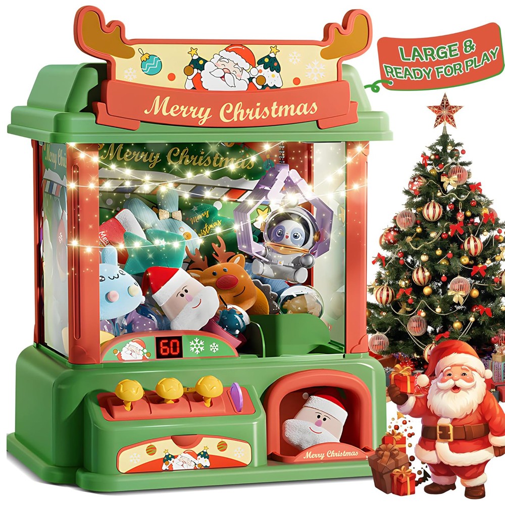 Christmas Claw Machine For Kid - Vending Arcade Games のレビューと価格