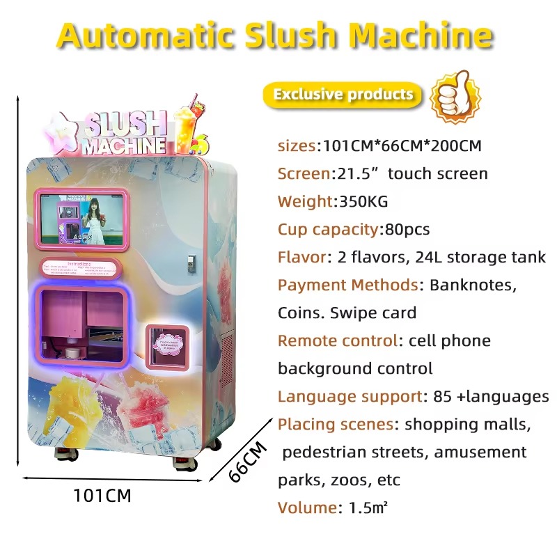 Adjustable Slushie Vending Mac - Slushie Machine Vending のレビューと価格
