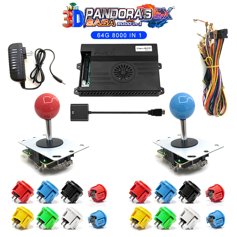 3D WIFI Pandoras Saga EX2 Box  - Trackball Controller Arcade のレビューと価格