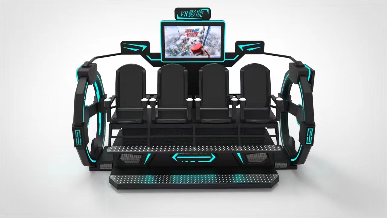 High Quality Theme Park 4 Seat - 9D Vr Simulator のレビューと価格