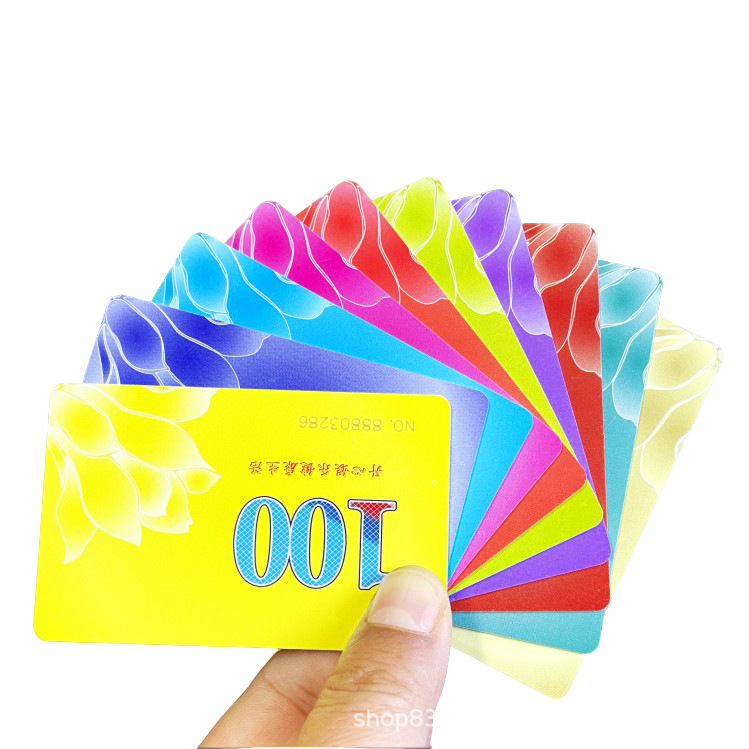 50Pcs Frosted Chip Card PVC We - Arcade Card Vending Machine のレビューと価格