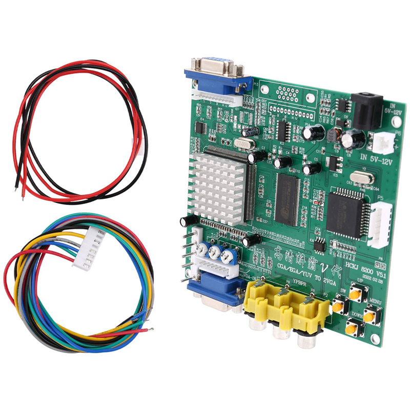 ABGN 5X GBS8200 CGA/EGA/YUV/RG - Usb Game Board Jamma のレビューと価格