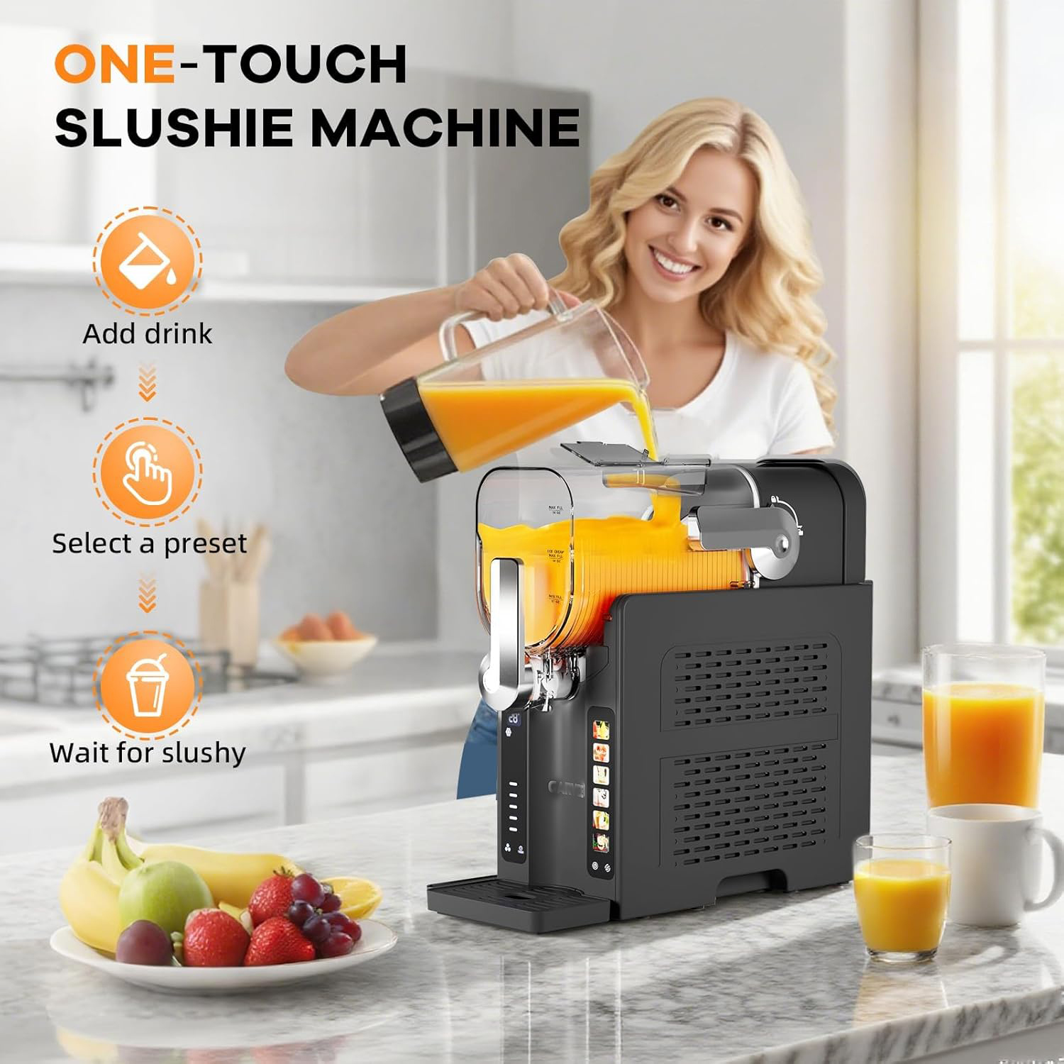 Slushie Machine for Home,70 OZ - Slushie Machine Vending のレビューと価格