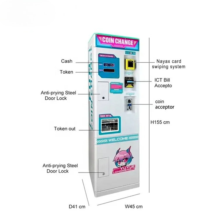 Hot Sale Nayax Card Swiping Sy - Arcade Card Vending Machine のレビューと価格