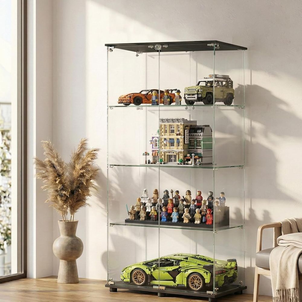 Double Door Glass Display Cabi - Glass Cabinet Display のレビューと価格
