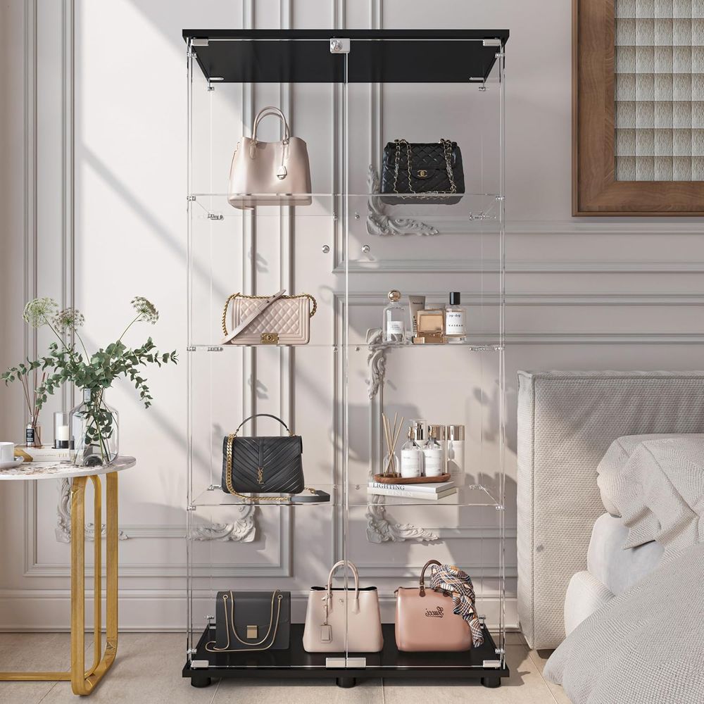 Double Door Glass Display Cabi - Glass Cabinet Display のレビューと価格