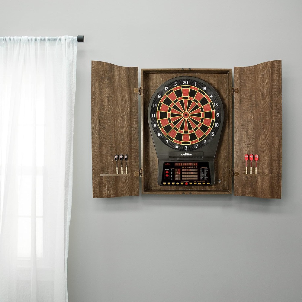 DMI Sports MI Sports Brown Cri - Electronic Dartboard Cabinet のレビューと価格