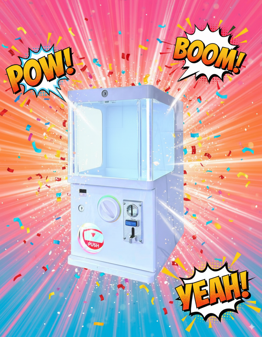 Metal Capsule Vending Machine  - Arcade Card Vending Machine のレビューと価格