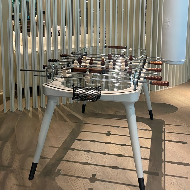 Light Luxury Glass Foosball Ta - Foosball Table Commercial のレビューと価格