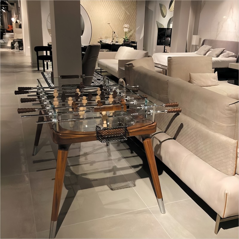 Light Luxury Glass Foosball Ta - Foosball Table Commercial のレビューと価格
