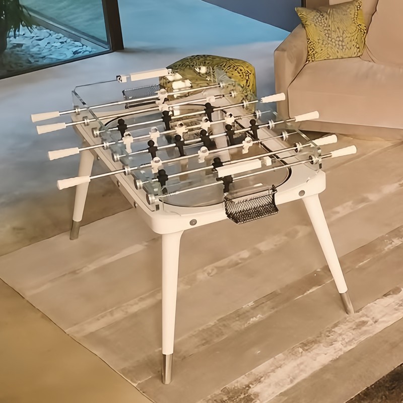 Light Luxury Glass Foosball Ta - Foosball Table Commercial のレビューと価格