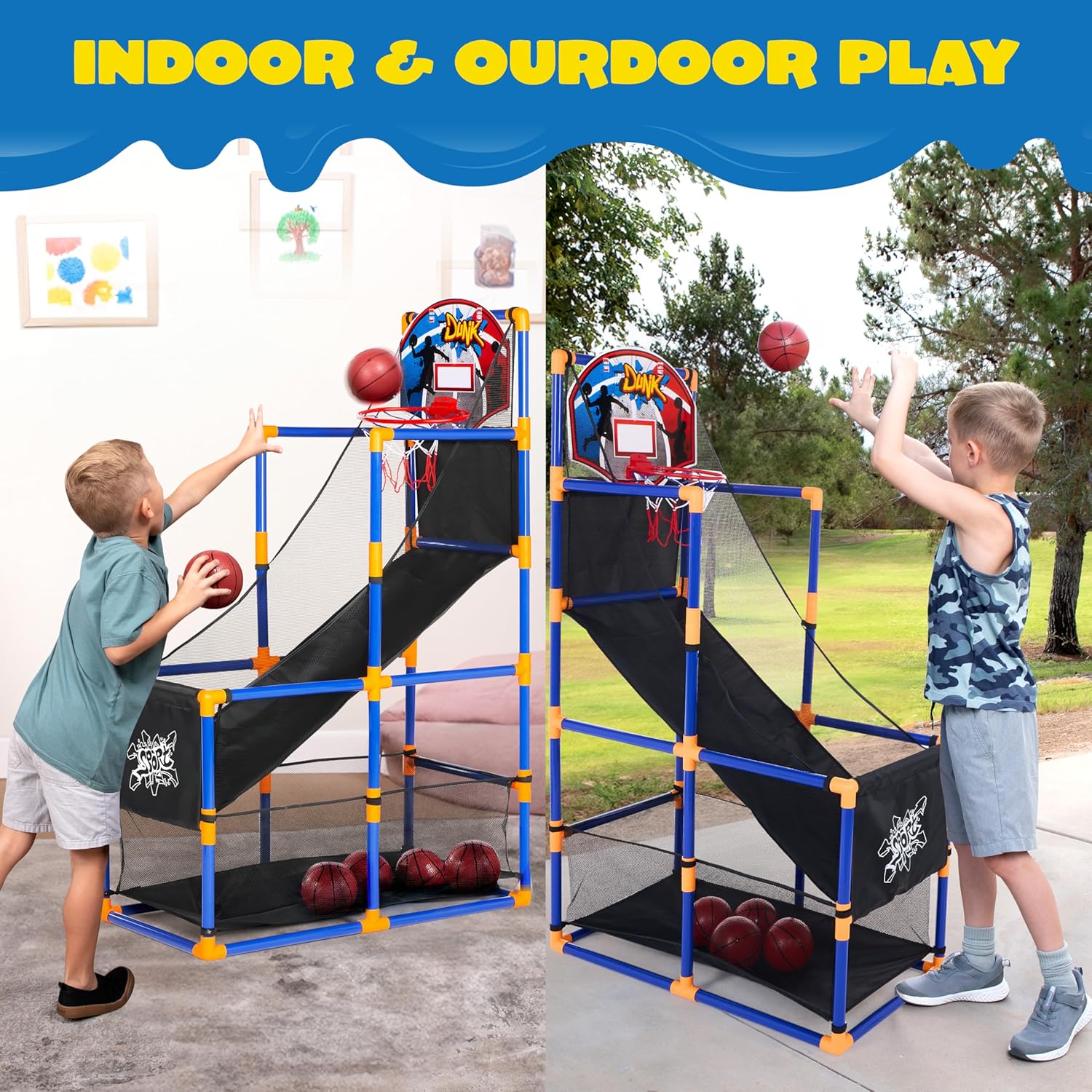 Arcade Basketball Game Set wit - Arcade Games & Vending Llc のレビューと価格