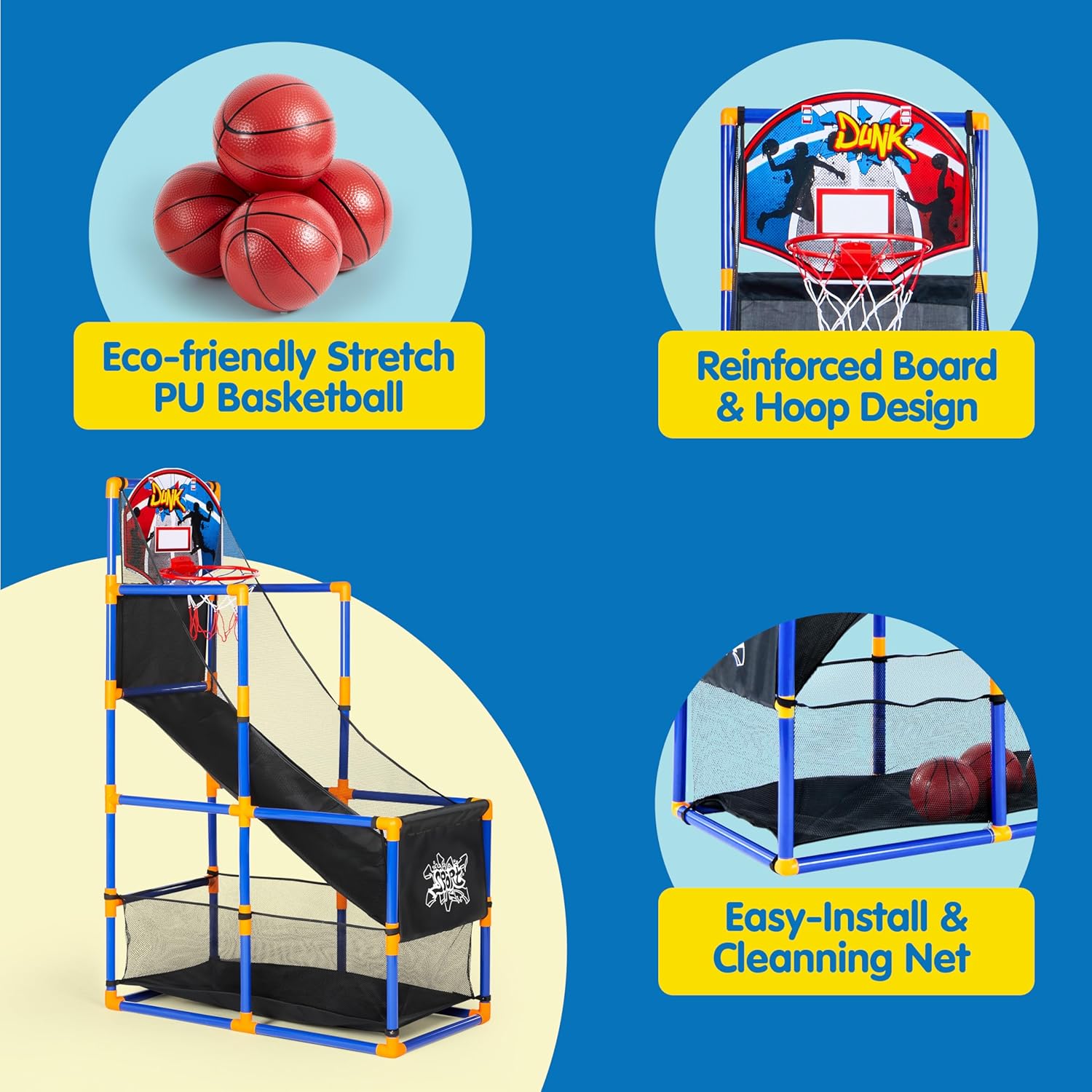 Arcade Basketball Game Set wit - Arcade Games & Vending Llc のレビューと価格