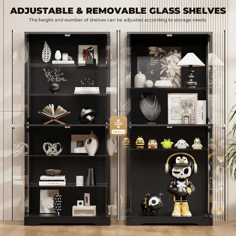 BROTTAR Display Cabinet with G - Glass Cabinet Display のレビューと価格