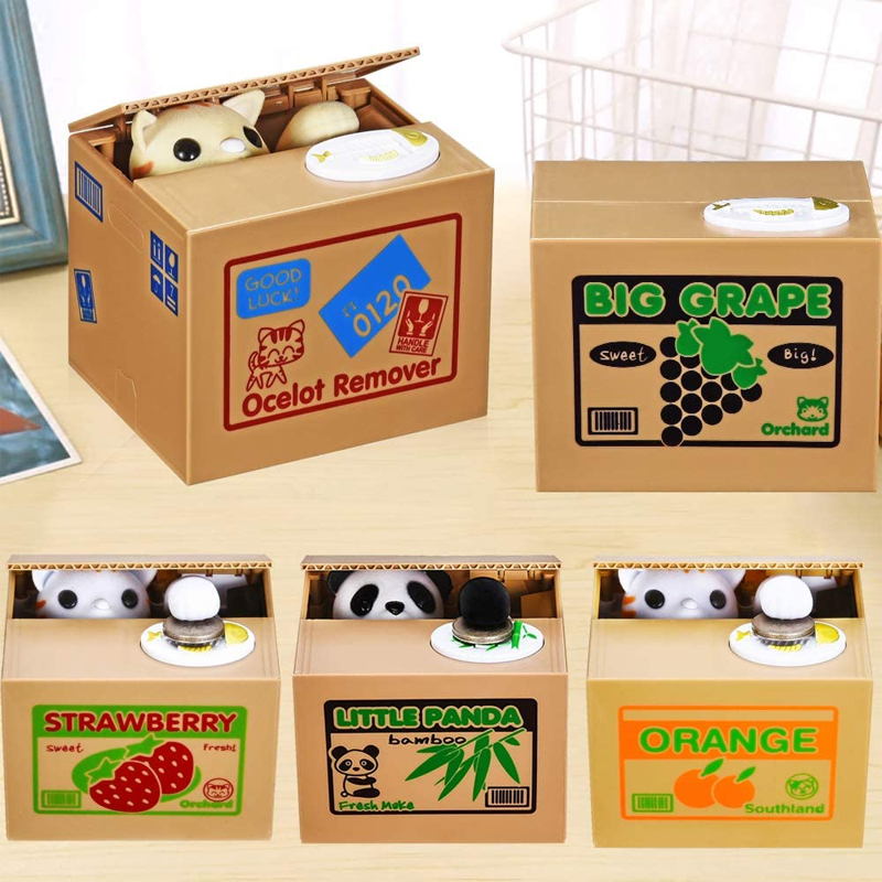 Cat Panda Stealing Coin Money  - Coin Operated Kiddie Ride のレビューと価格