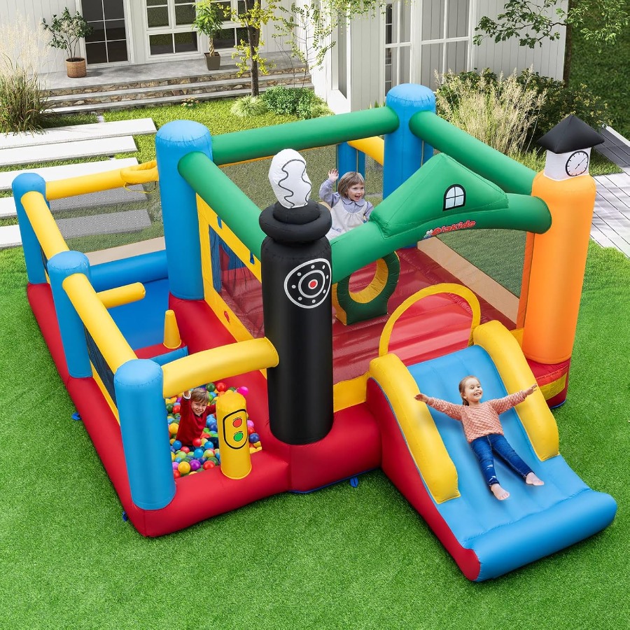 Inflatable Bounce House Train  - Basketball Arcade Game のレビューと価格