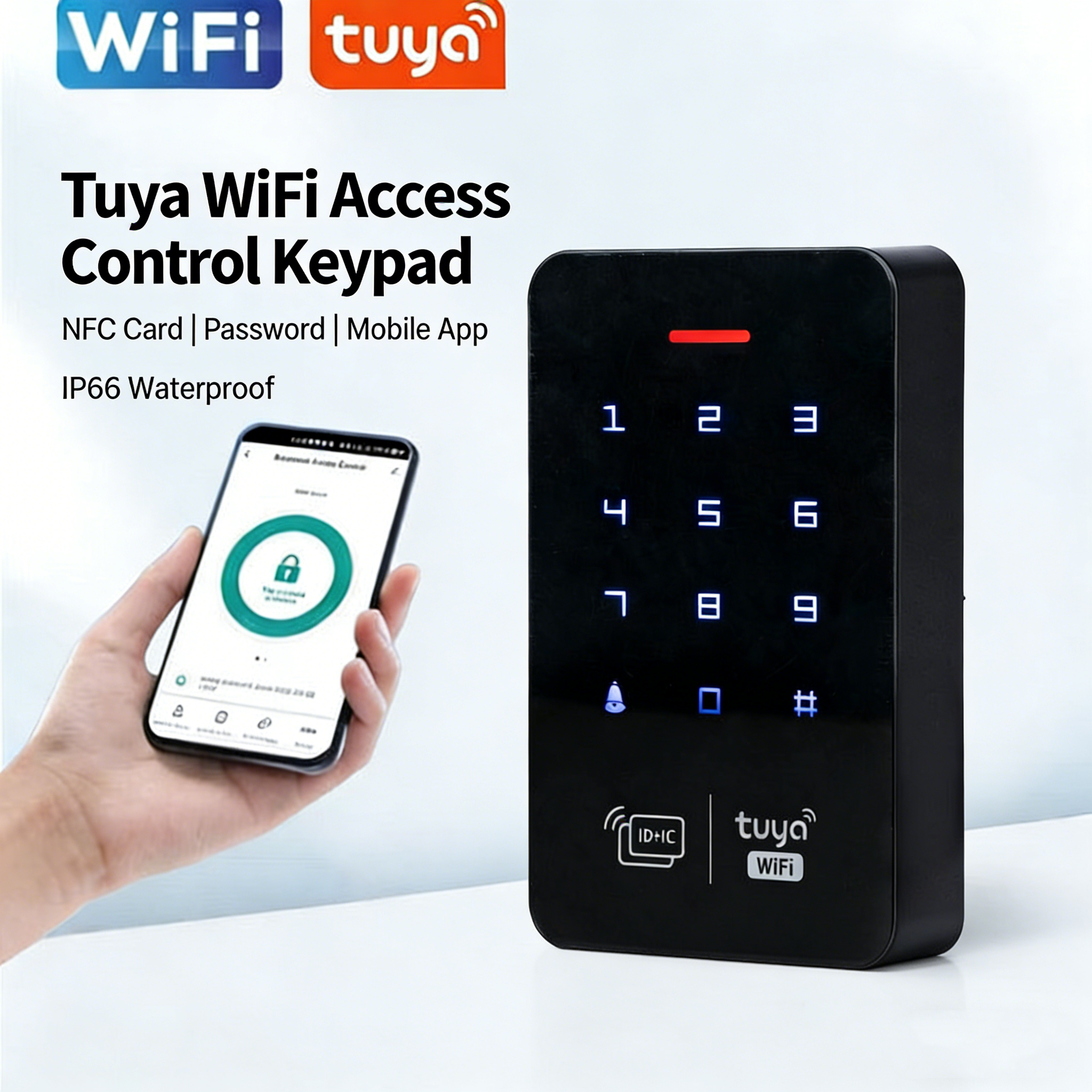 Tuya Wifi Door Access Control  - Nfc Card Reader Vending のレビューと価格