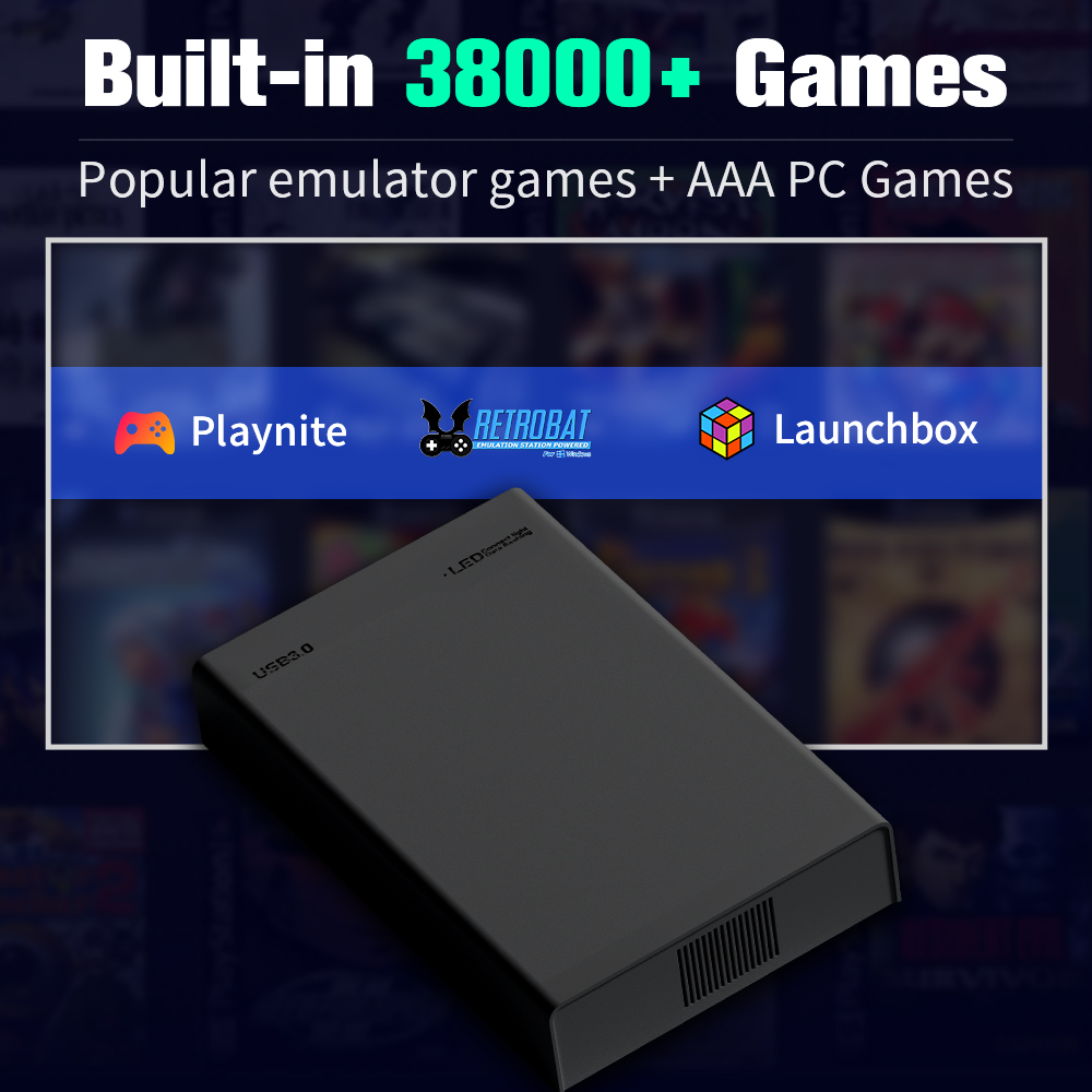 500G Game Hard Drive With 3800 - Arcade X のレビューと価格