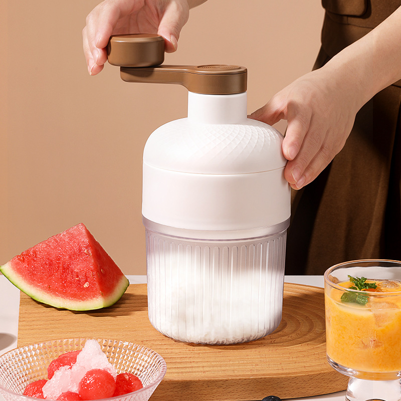 Portable Manual Shaved Ice Mak - Slushie Machine Vending のレビューと価格