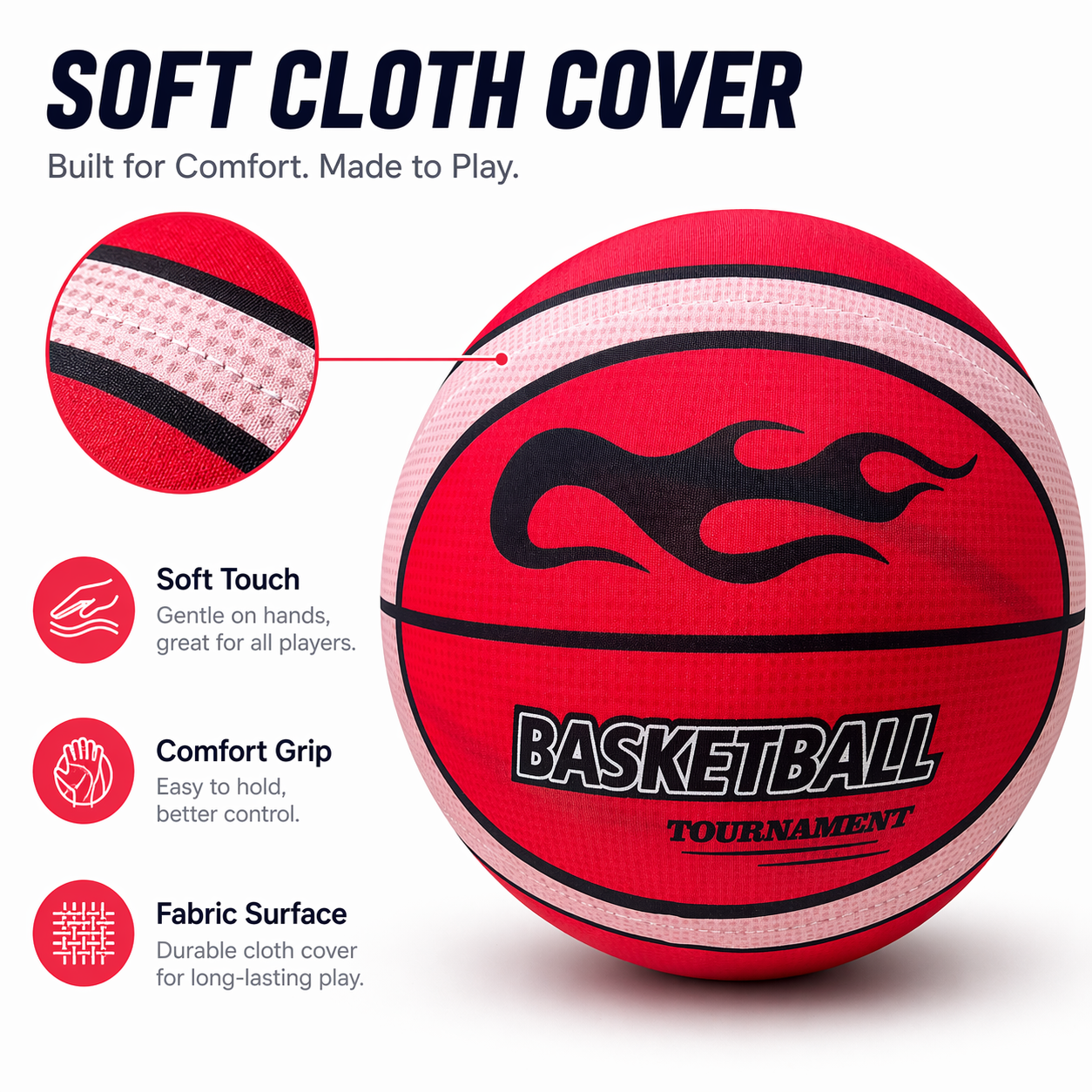 Fabric Cover Silent Basketball - Basketball Arcade Game のレビューと価格