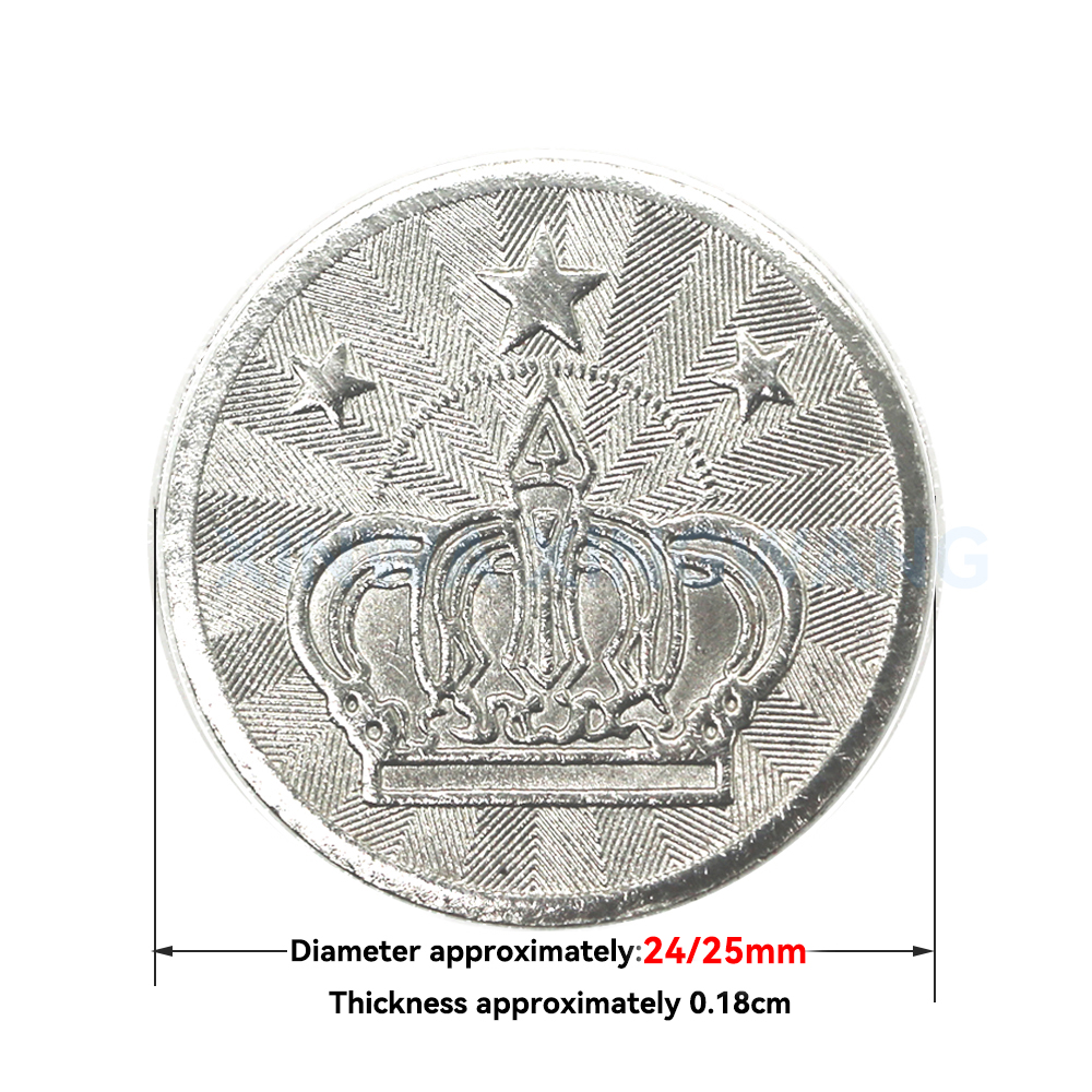 100PCS  Coins Tokens Stainless - Vending Arcade Games のレビューと価格