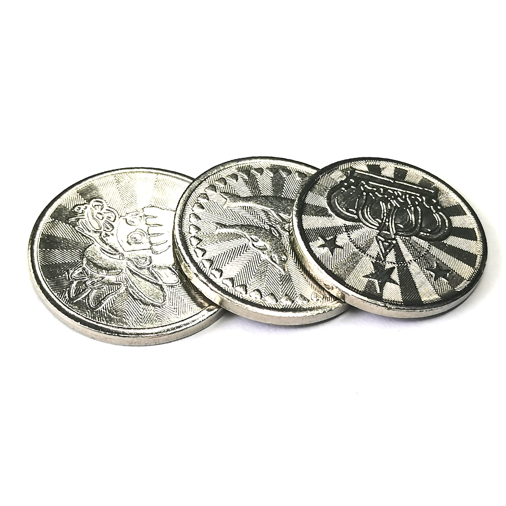 100PCS  Coins Tokens Stainless - Vending Arcade Games のレビューと価格