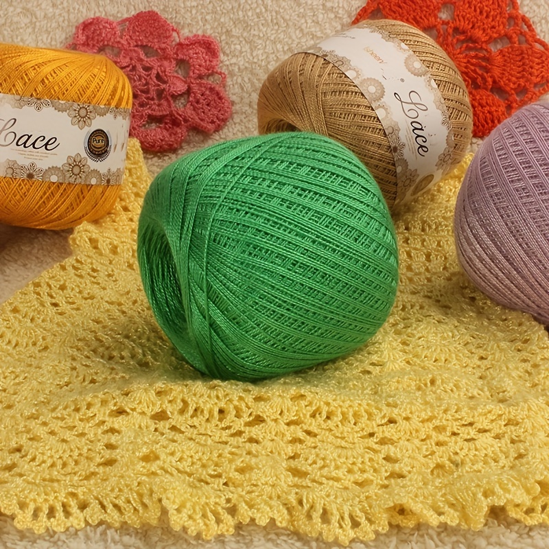 4 Skeins of No. 8 Pearl Lace Y - Skee Ball Arcade のレビューと価格