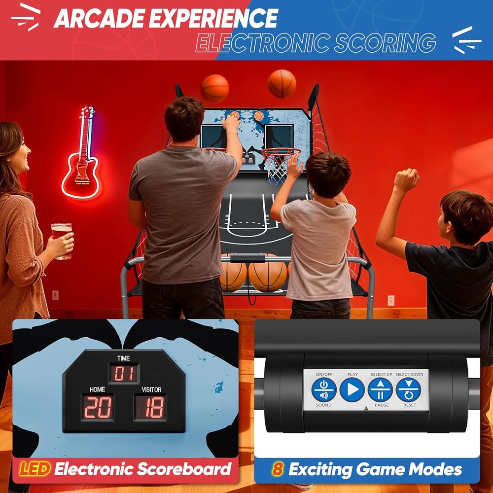 Indoor Basketball Arcade Game  - Arcade Games & Vending Llc のレビューと価格