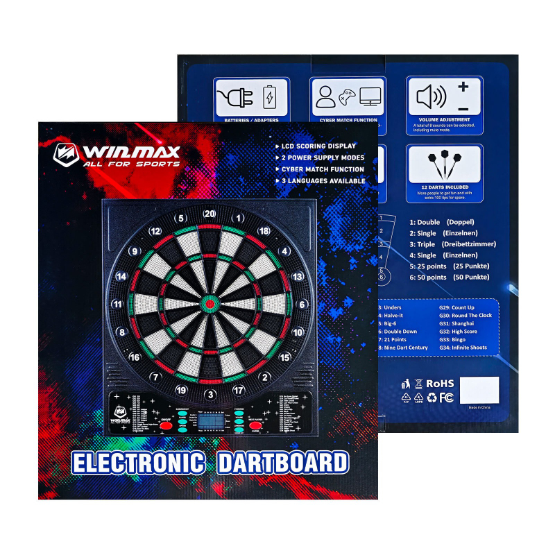 Electronic Dart Board LED Elec - Electronic Dartboard Cabinet のレビューと価格