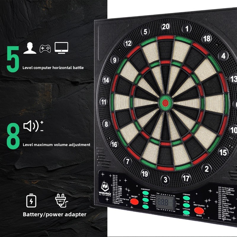 Electronic Dart Board LED Elec - Electronic Dartboard Cabinet のレビューと価格