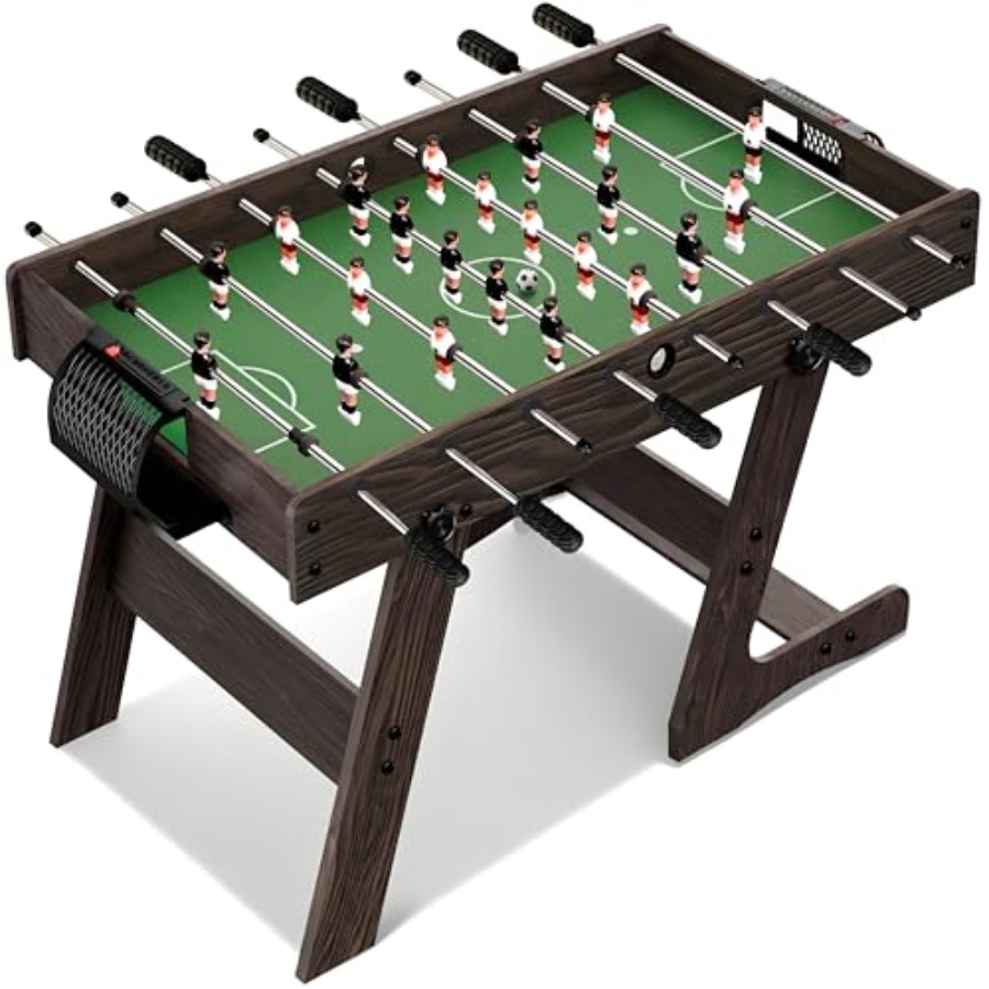 Folding Foosball Table 4' x 2' - Arcade X のレビューと価格