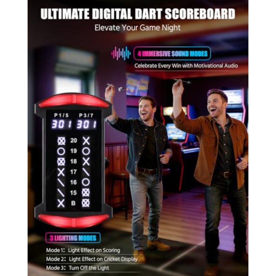Electronic Dart Board, Electri - Electronic Dartboard Cabinet のレビューと価格