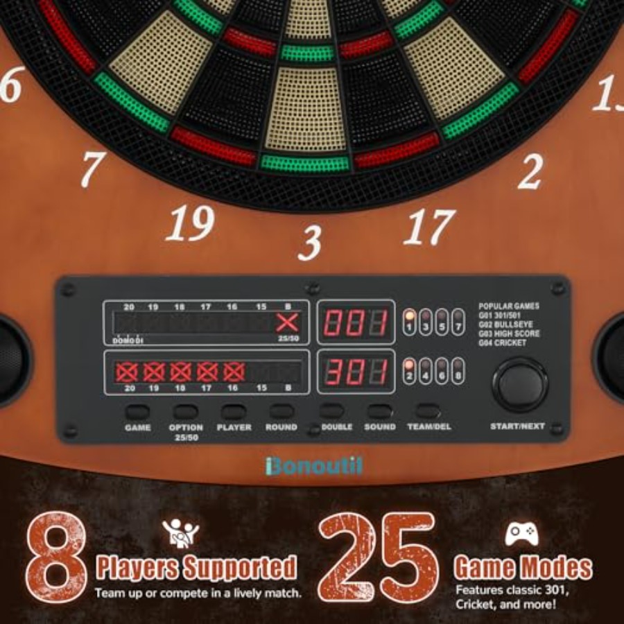 Home family game electronic da - Electronic Dartboard Cabinet のレビューと価格