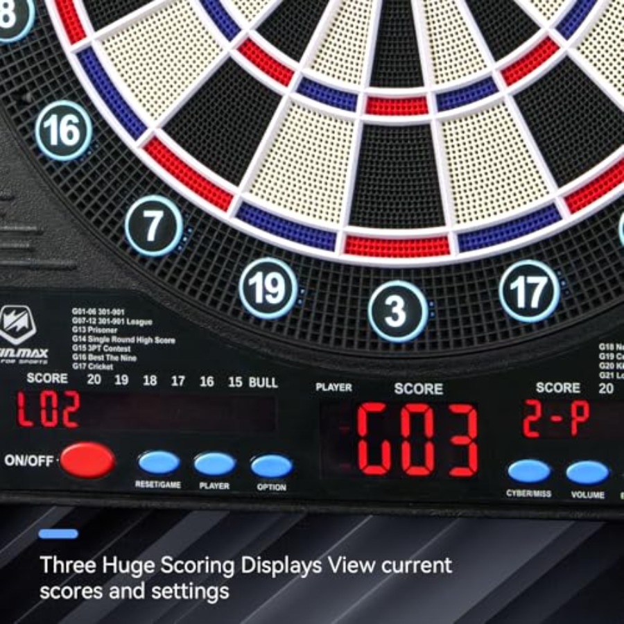 Electronic Dart Board for fami - Electronic Dartboard Cabinet のレビューと価格
