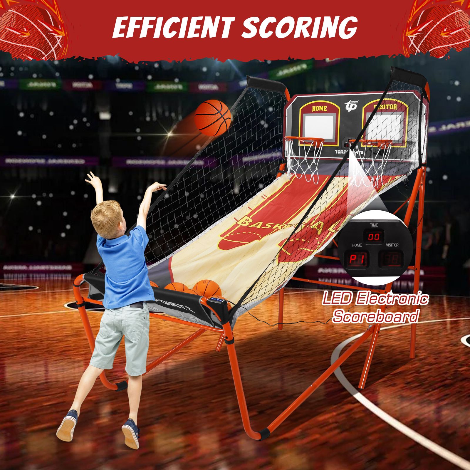Arcade Cage Basketball Game LE - Arcade Games & Vending Llc のレビューと価格