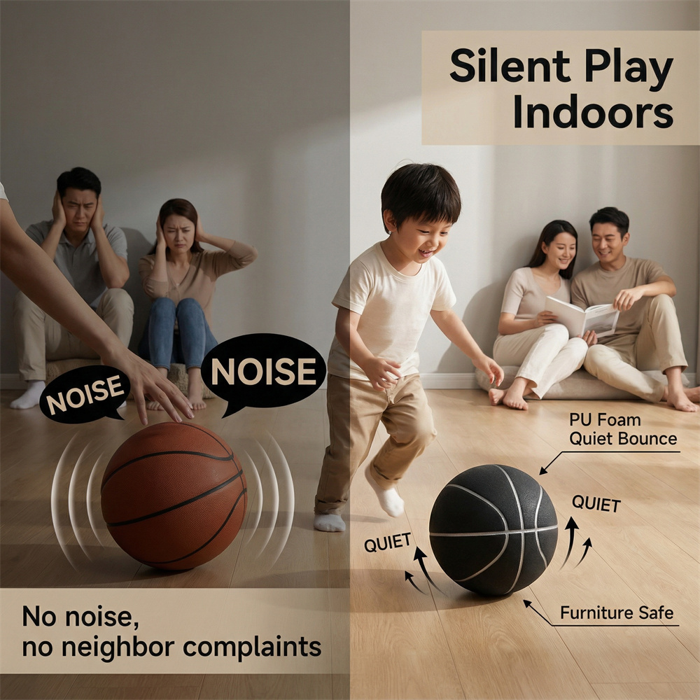 Mute Basketball for Indoor Tra - Basketball Arcade Game のレビューと価格