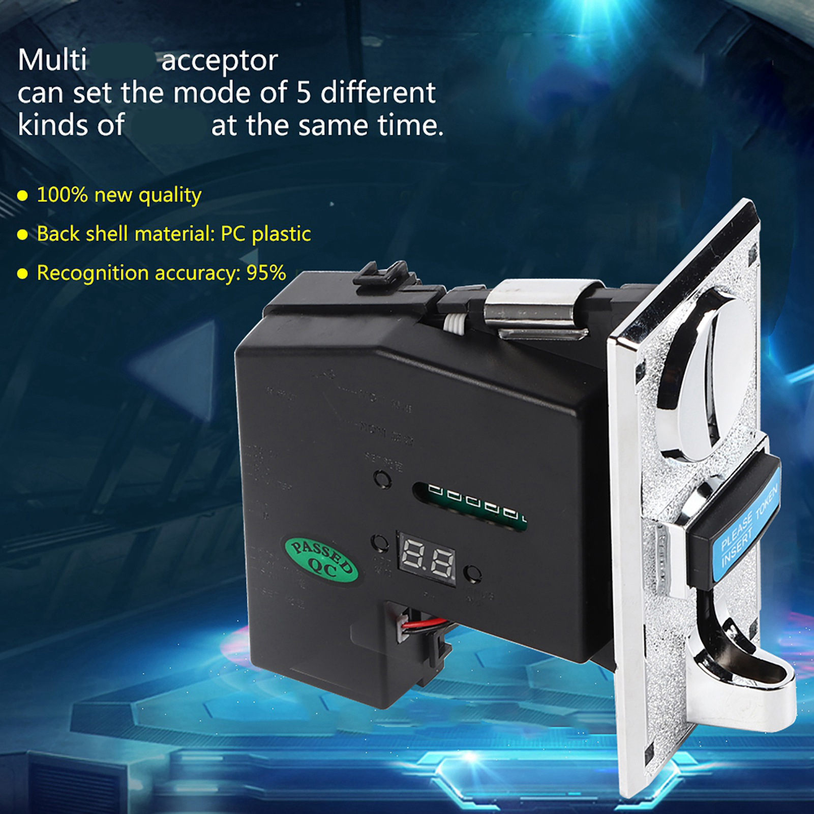 Multi Coin Acceptor Selector S - Arcade Card Vending Machine のレビューと価格