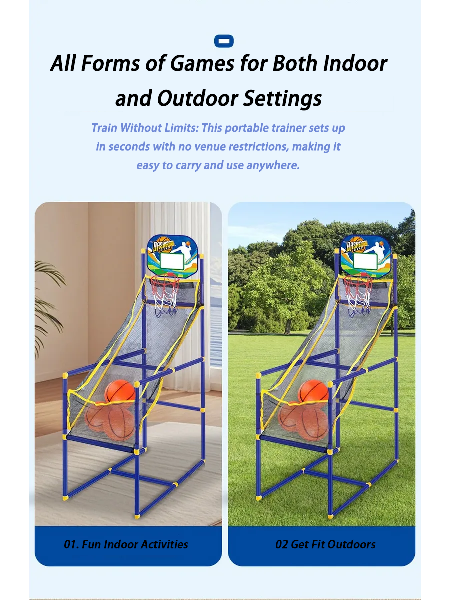 Kids Indoor Basketball Hoop Se - Basketball Arcade Game のレビューと価格